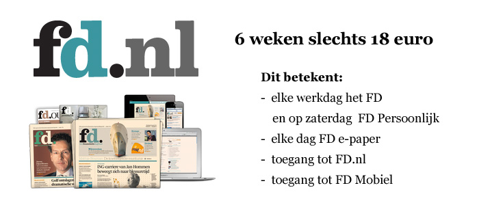 Bestel FD - Financieel Dagblad