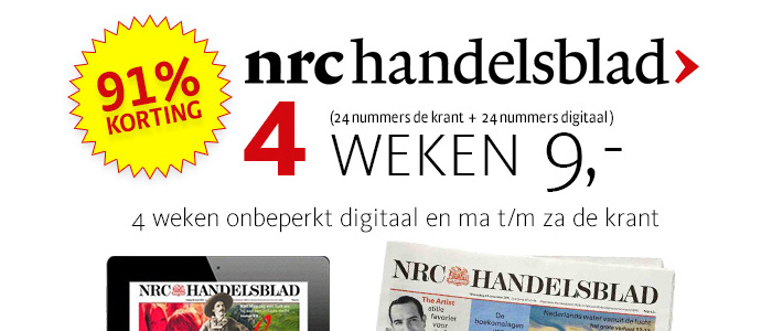 Bestel NRC Handelsblad