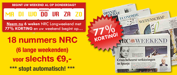 Bestel NRC Handelsblad Weekend Edities