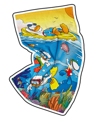 Donald Duck strandlaken
