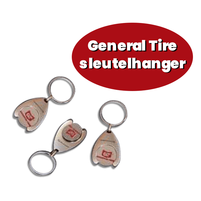 Gratis General Tire sleutelhanger