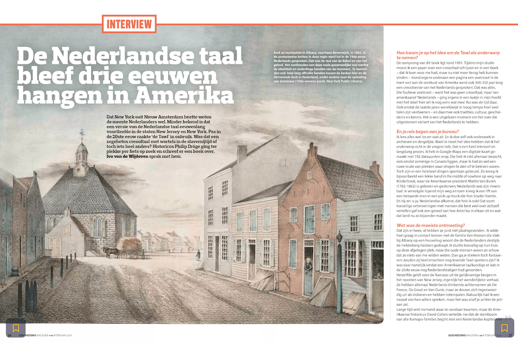 Geschiedenis Magazine