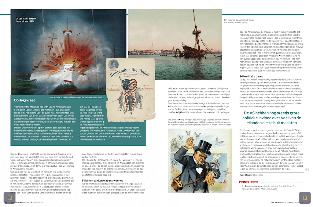 Geschiedenis Magazine