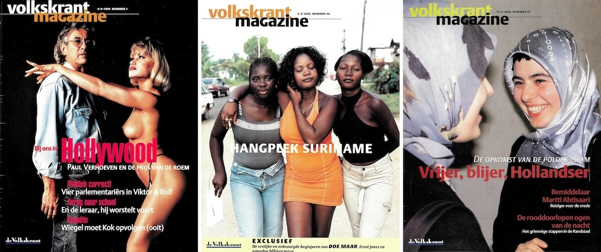oude covers Volkskrant magazine