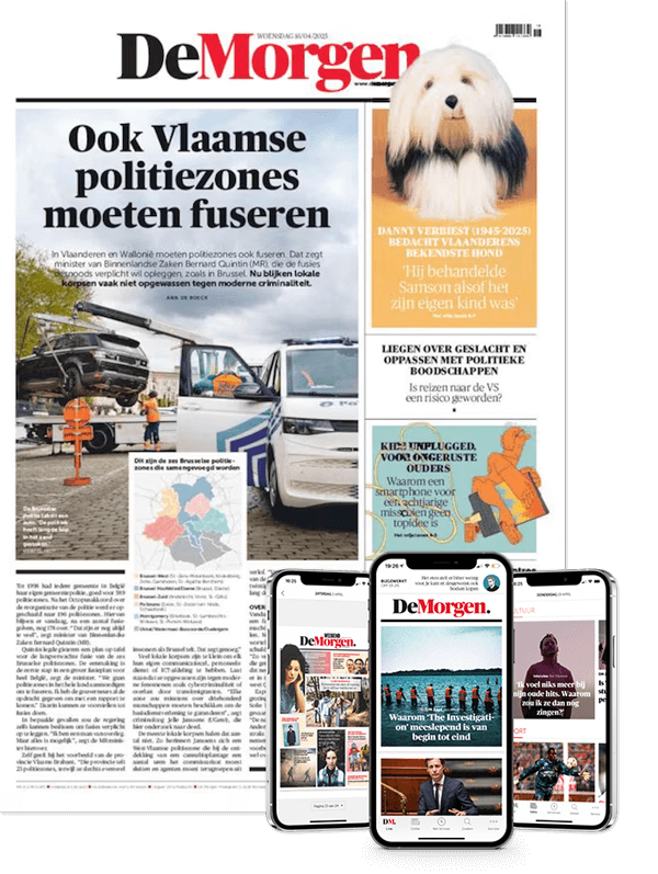 De Morgen van maandag tot vrijdag