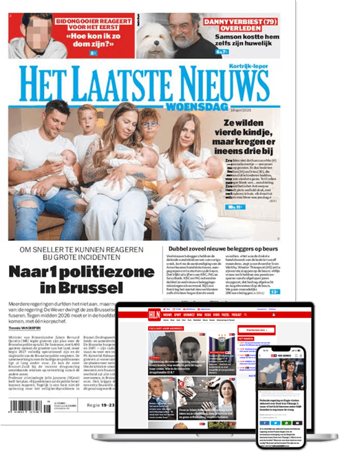 HLN van maandag tot vrijdag