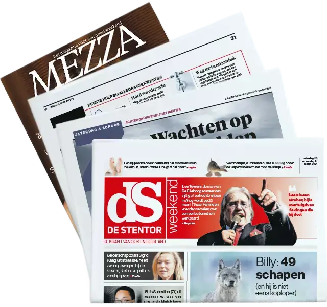 De Stentor op zaterdag