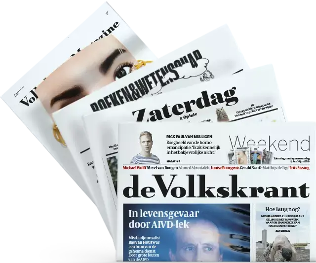 De Volkskrantop zaterdag