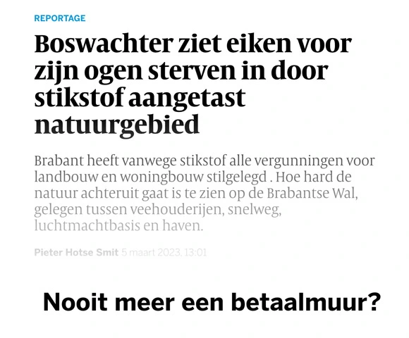 Betalen voor online nieuws. Langzaam. Maar zeker?