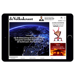 De Volkskrant biedt meer op de tablet