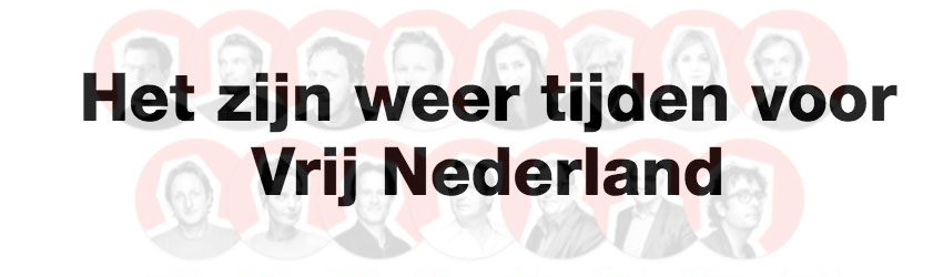 Vrij Nederland is nu een maandblad