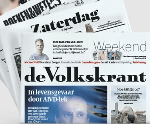 De zaterdagkrant als opinieblad