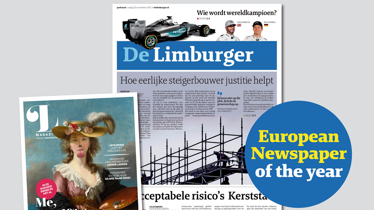 De Limburger Europese Krant van het Jaar 2017