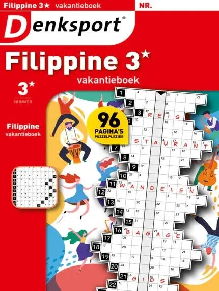 Denksport Filippine Vakantieboek