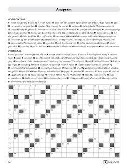 Denksport Kruiswoord (6)