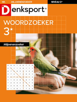 Denksport Woordzoeker Miljoenenzoeker