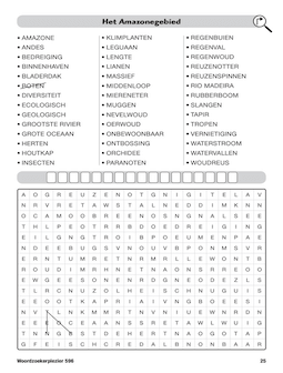 Denksport Woordzoeker Plezier