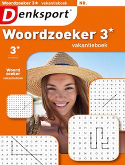 Denksport Woordzoeker Vakantieboek 3* aanbiedingen voor een abonnement of proefabonnement