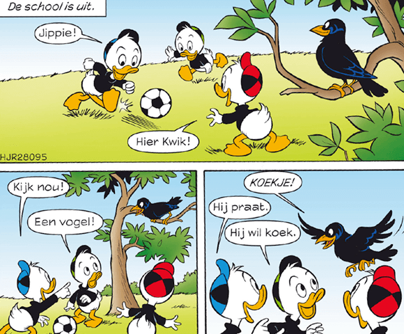 Donald Duck helpt school in Rotterdam om taalachterstand te verkleinen