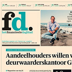 FD zet in op digitaal. Dus het papier moet anders