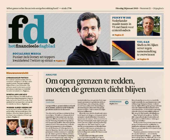 Het Financieele Dagblad groeit voor 5de jaar op rij - jaarverslag 2025