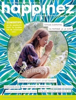 Cover van het tijdschrift Happinez