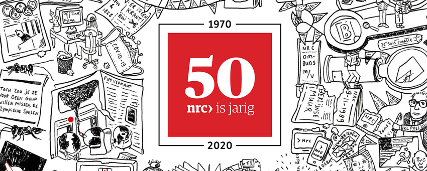 Op 1 oktober 2020 wordt NRC 50 jaar