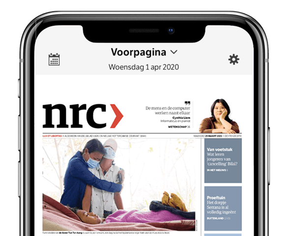 Het aantal abonnees van NRC groeit - digitaal