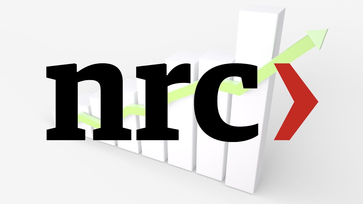Het aantal abonnees van NRC groeit - digitaal