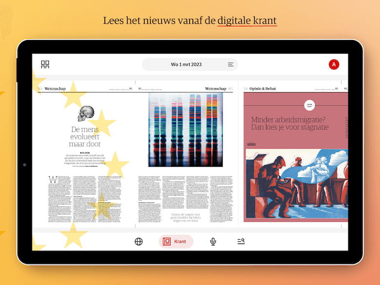 NRC Digitaal Plus spread 5
