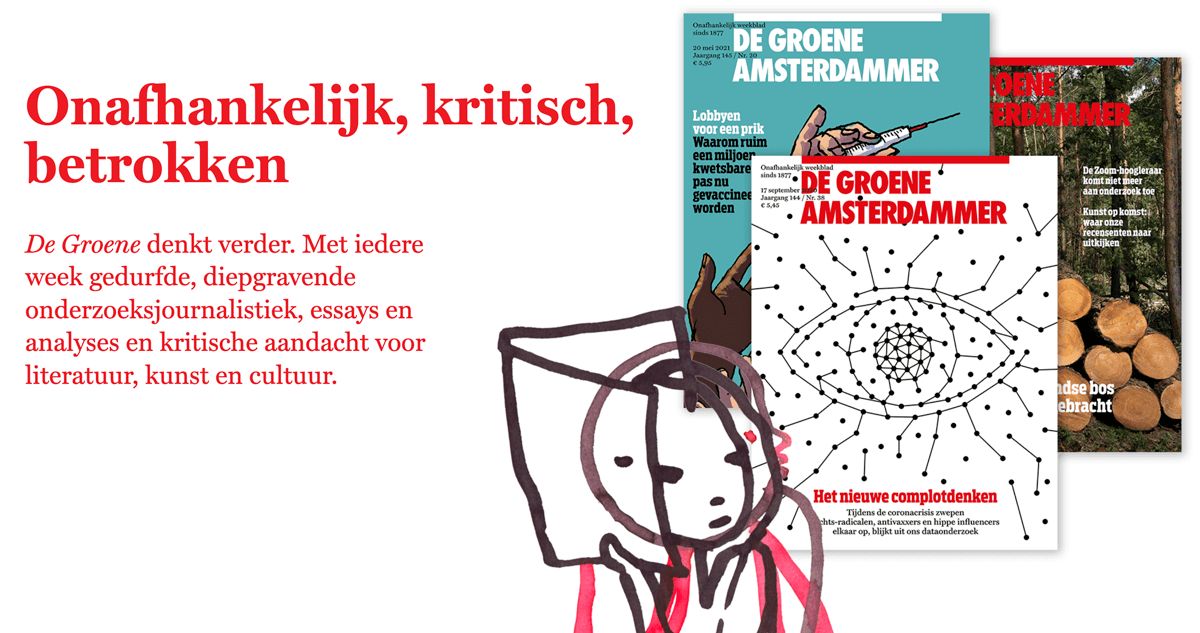 Onderzoeksjournalistiek zit De Groene in het bloed