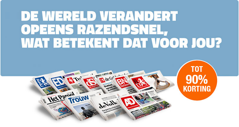proefabonnement op de krant 4 weken voor 4 euro