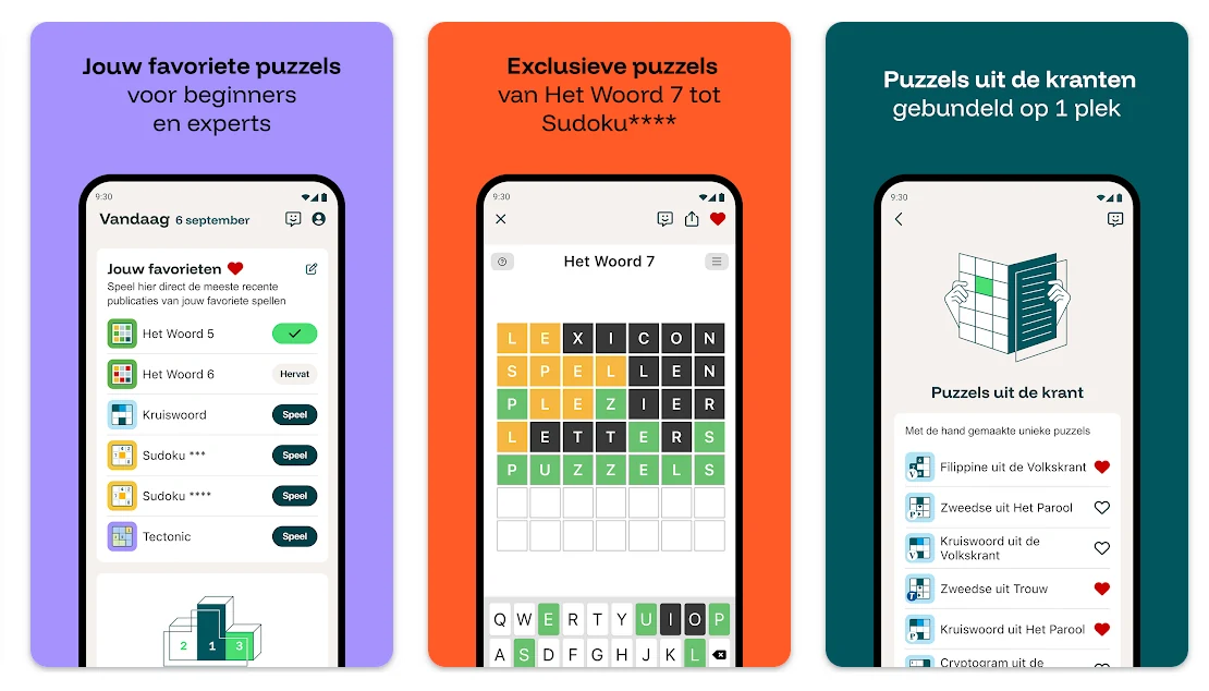 schermen puzzelfit