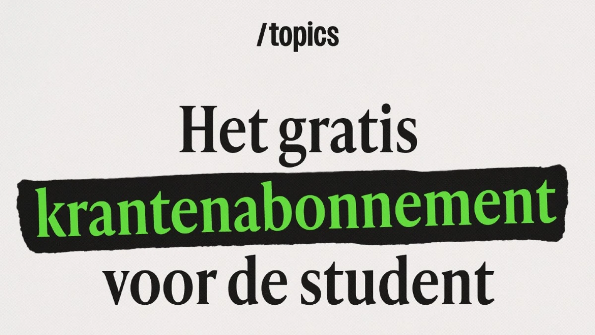 DPG Media lanceert /topics voor studenten
