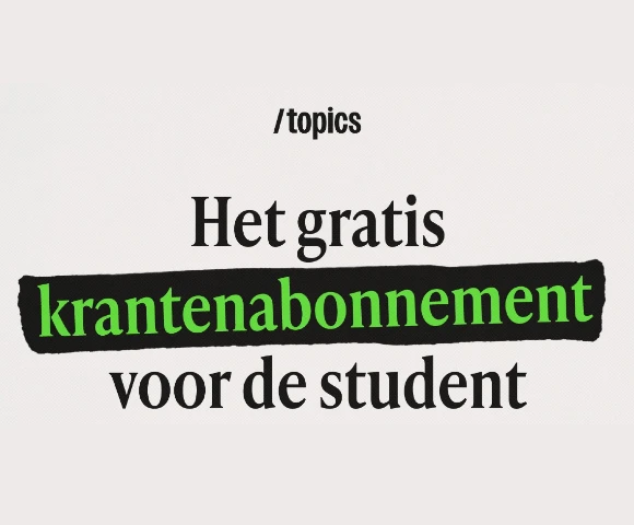 DPG Media lanceert /topics voor studenten
