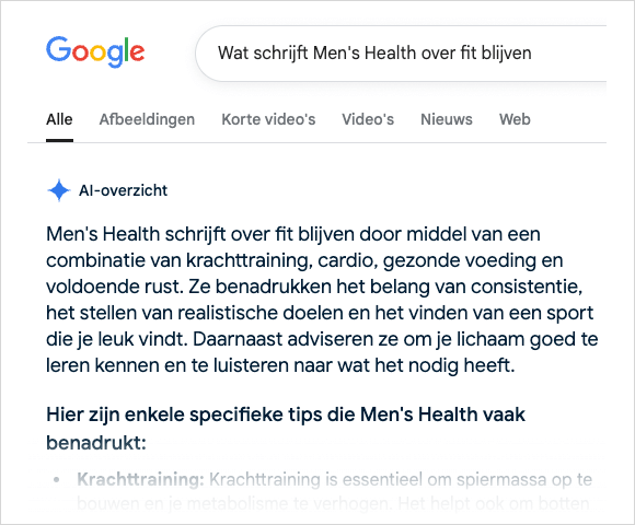 Europese uitgevers zich keren tegen Google’s AI