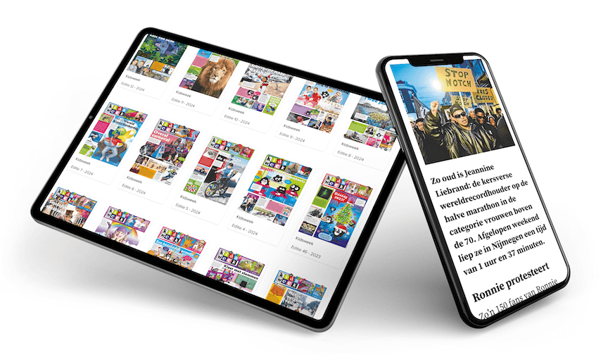 Kidsweek digitaal lezen